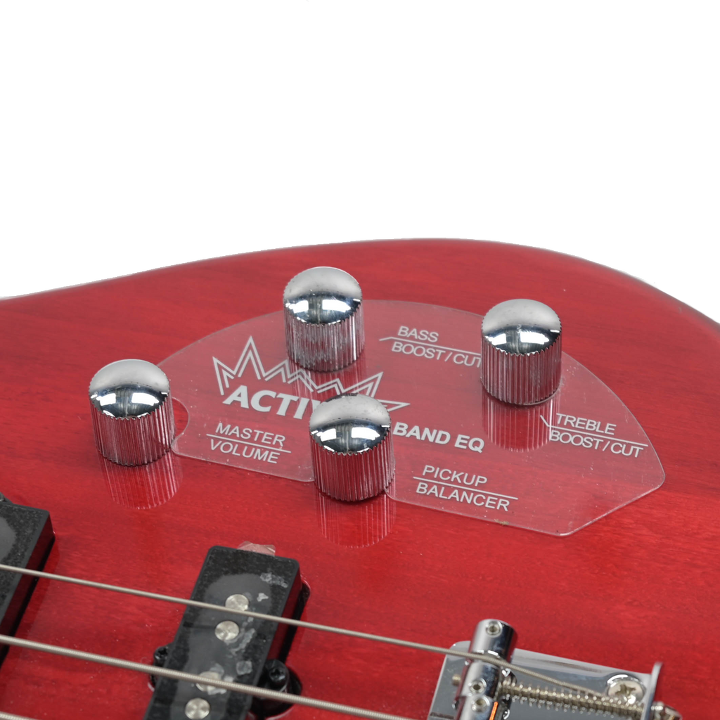 Cort Action Plus TR - Basgitaar Translucent Red Pre Owned