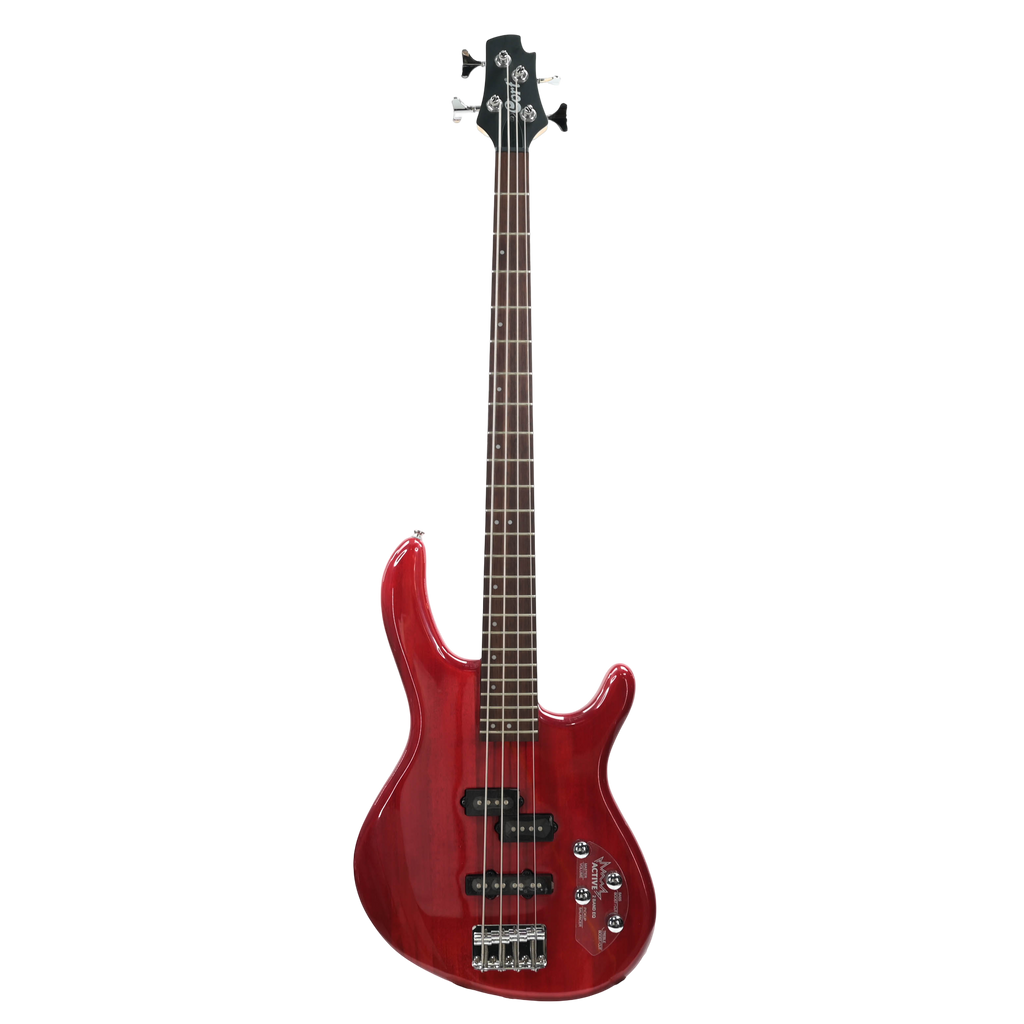 Cort Action Plus TR - Basgitaar Translucent Red Pre Owned