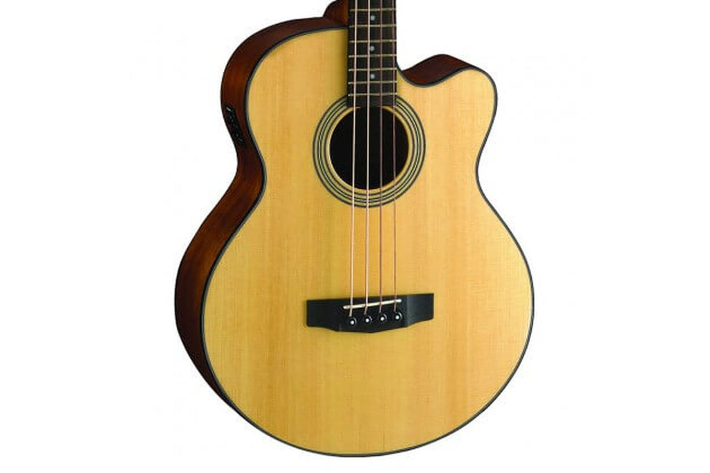 Cort SJB5F-NS Natural Satin Akoestische Basgitaar