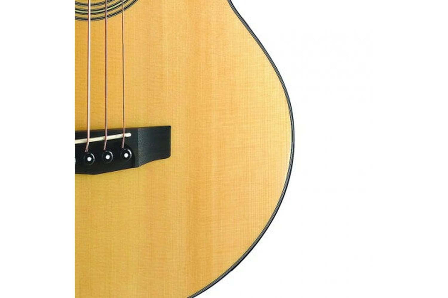 Cort SJB5F-NS Natural Satin Akoestische Basgitaar