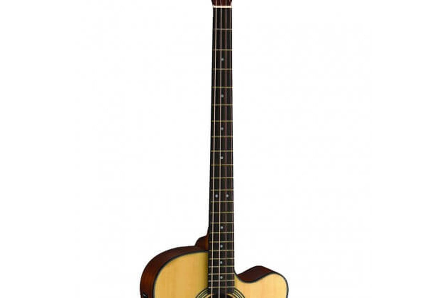 Cort SJB5F-NS Natural Satin Akoestische Basgitaar