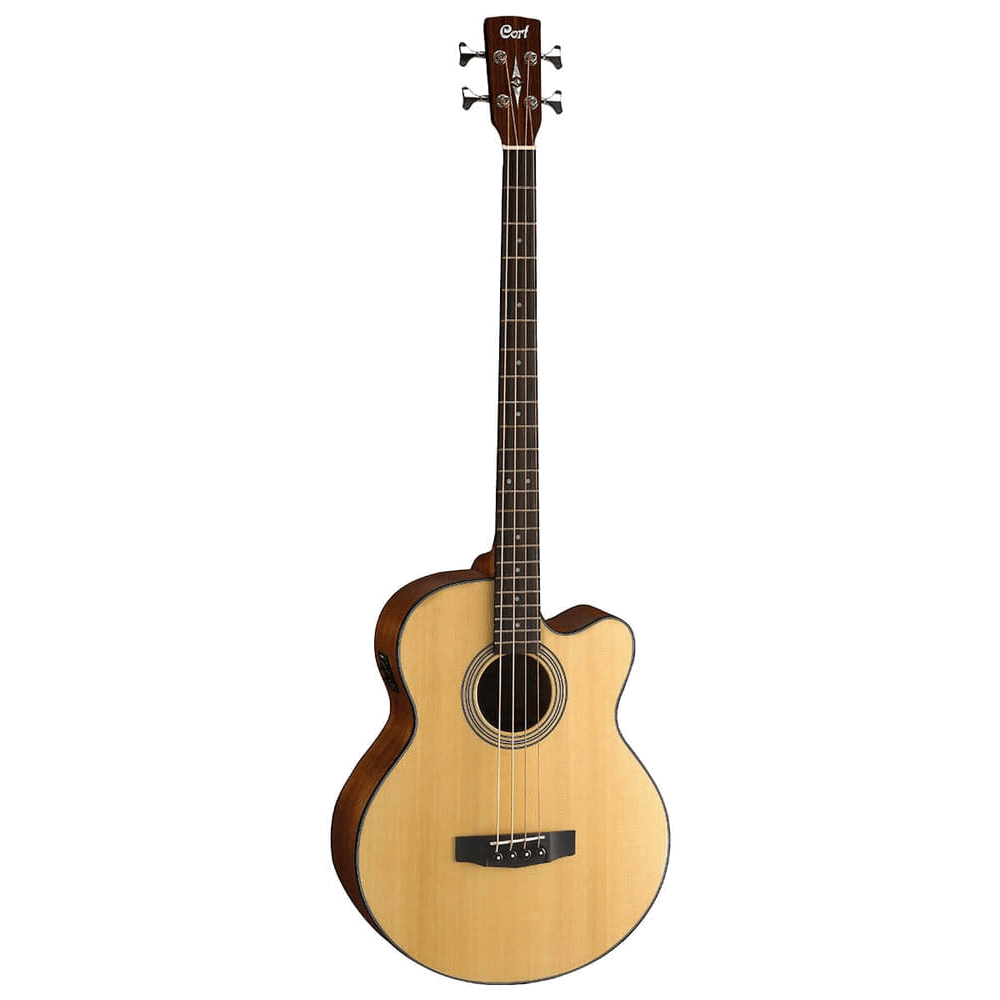 Cort SJB5F-NS Natural Satin Akoestische Basgitaar
