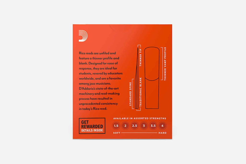 D'Addario Rico rieten voor Altsaxofoon (5436752986276)