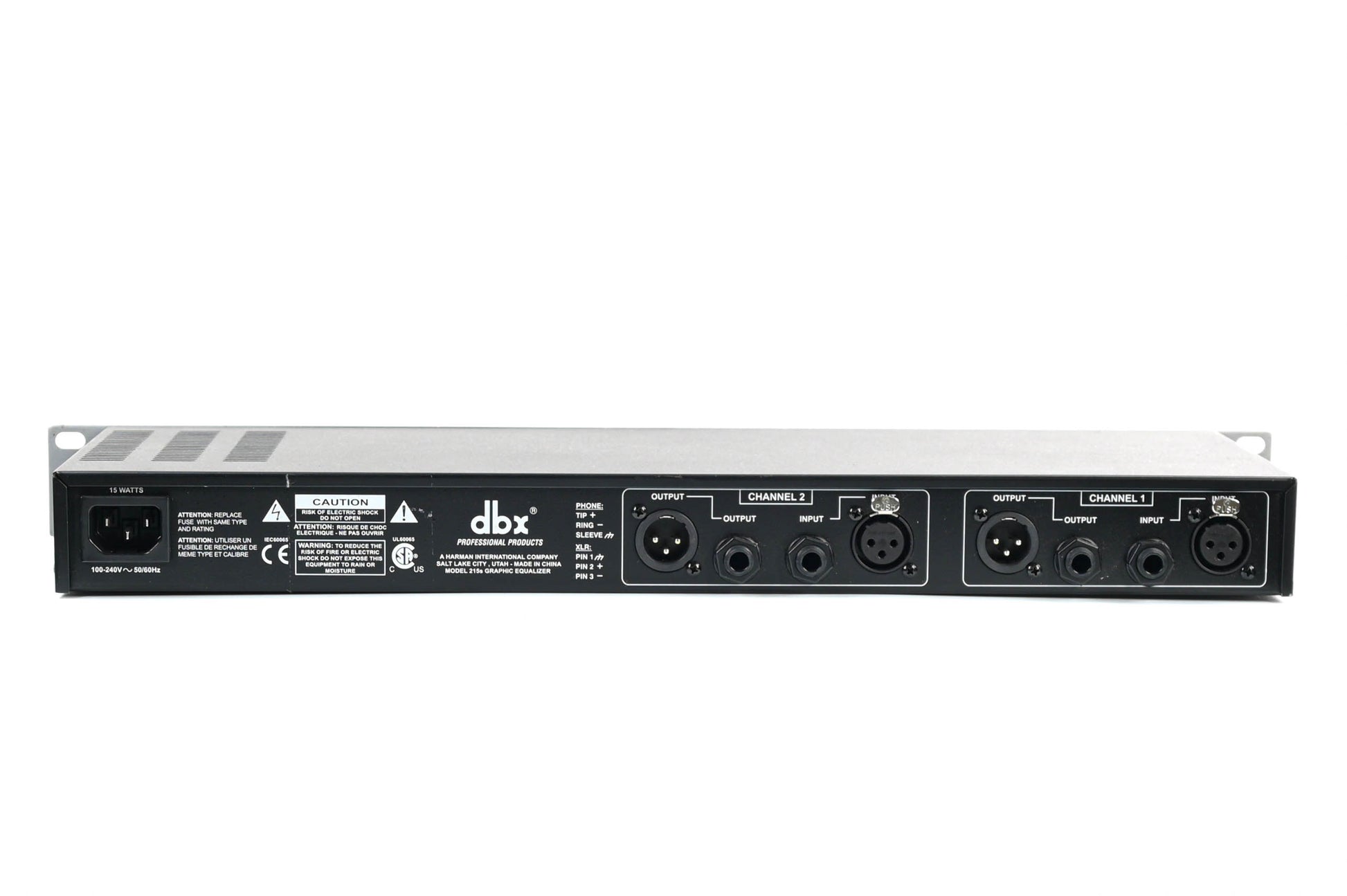 DBX 215S Graphic Equalizer