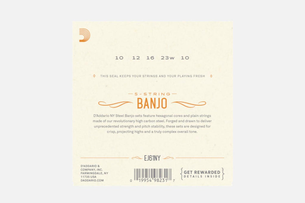 D'Addario EJ61 Nickel Medium 010-023 (5274131267748)