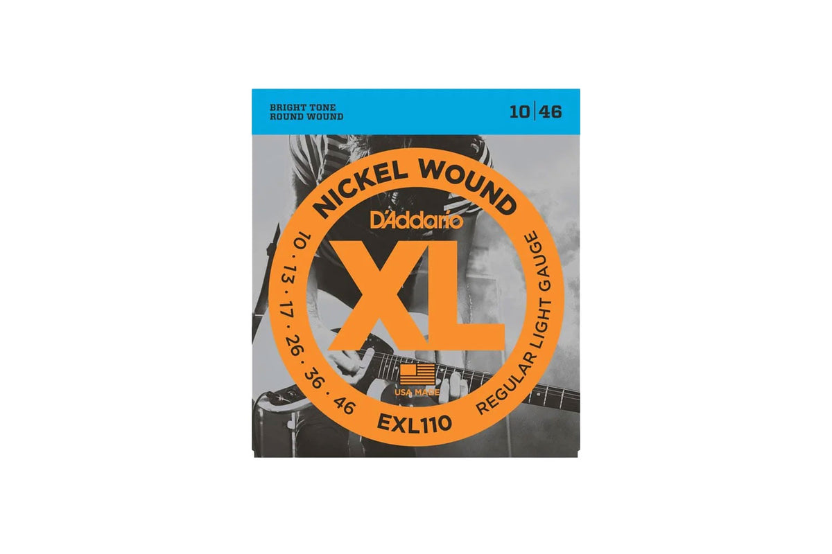 D&#39;Addario light EXL110 nickel round wound set  010-046