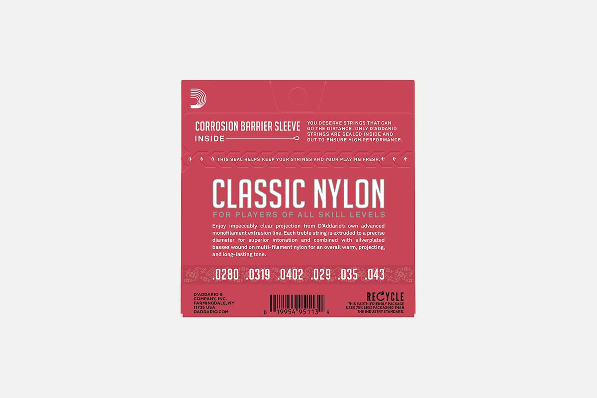 D&#39;Addario J27N Normal Tension Nylon Set (5287939244196)