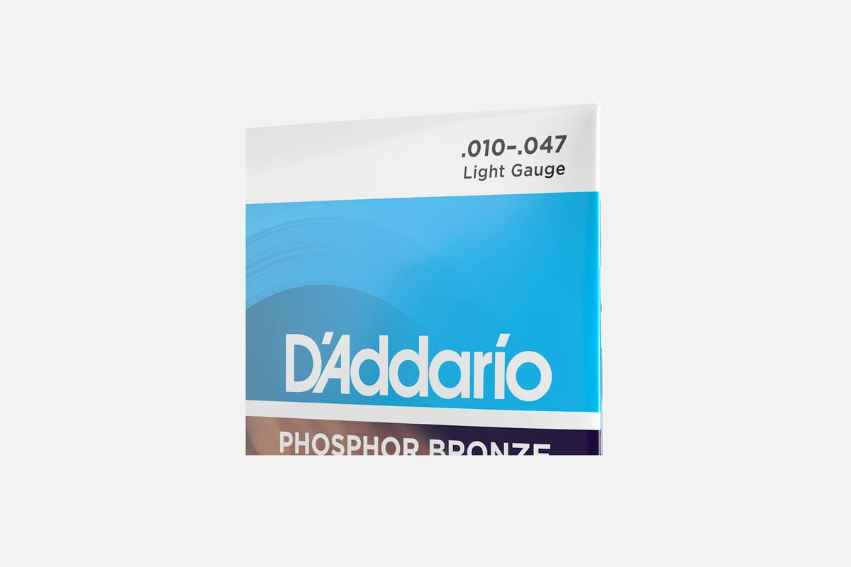 D&#39;Addario Light EJ38 Phosphor bronze 010-047 (5288661352612)