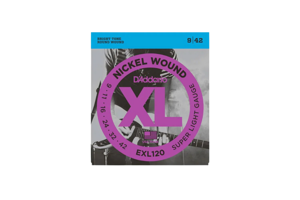 D'Addario Super Light EXL 120  nickel round wound 009-042
