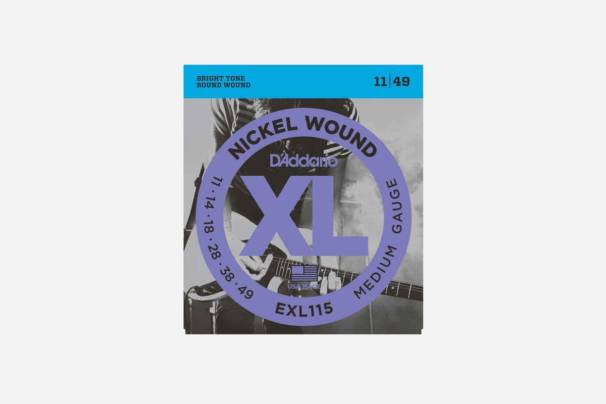 D&#39;Addario Jazz-Rock EXL115 nickel round wound set 011-049 (5285311021220)