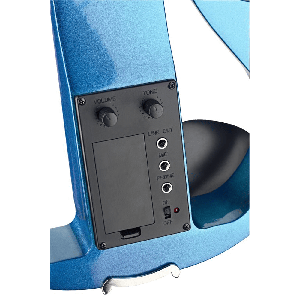 Stagg EVN X-4/4 WH Elektrische viool Blauw