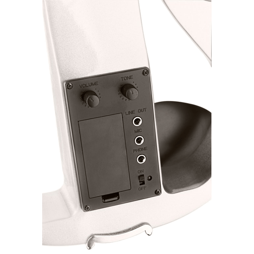 Stagg EVN X-4/4 WH Elektrische viool wit