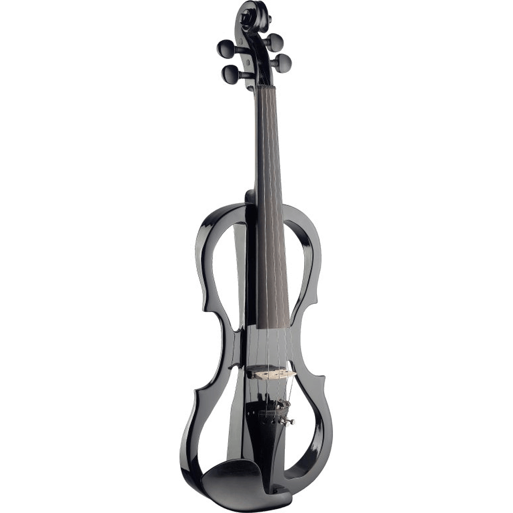 Stagg EVN X-4/4 BK  Elektrische viool zwart