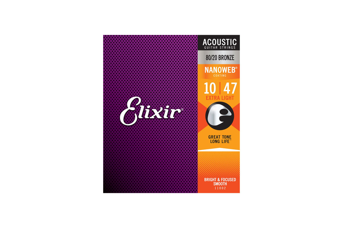 Elixer 11077 Nanoweb Light-Medium Bronze 012-056