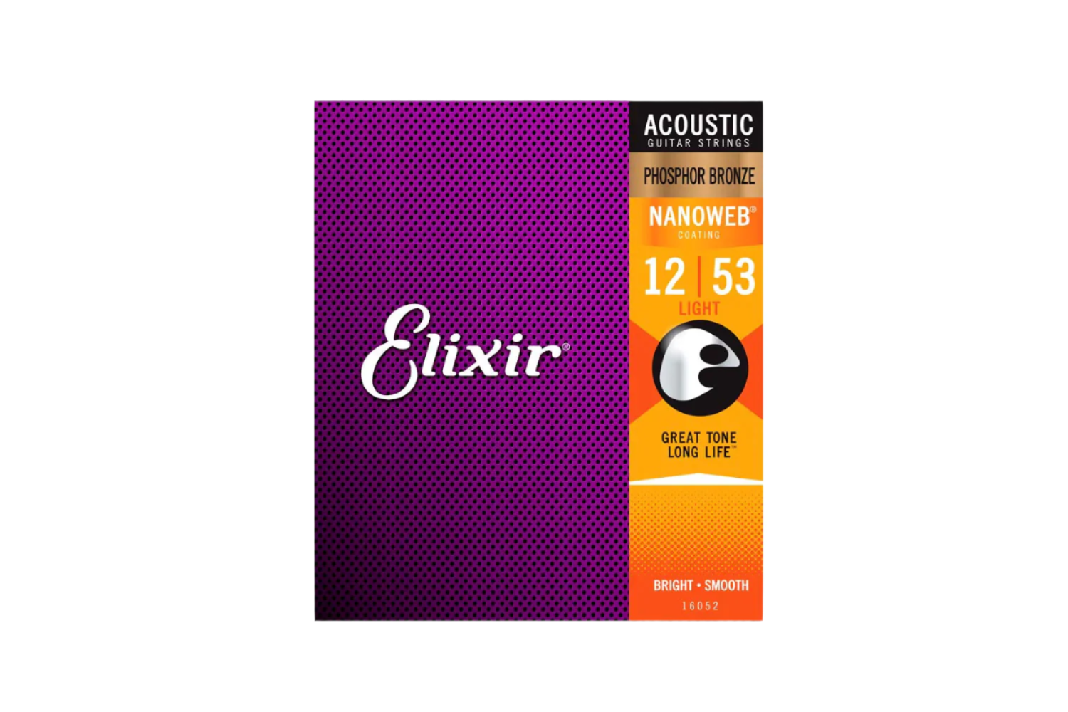 Elixer Nanoweb 16052 Phosphor bronze set 012-053