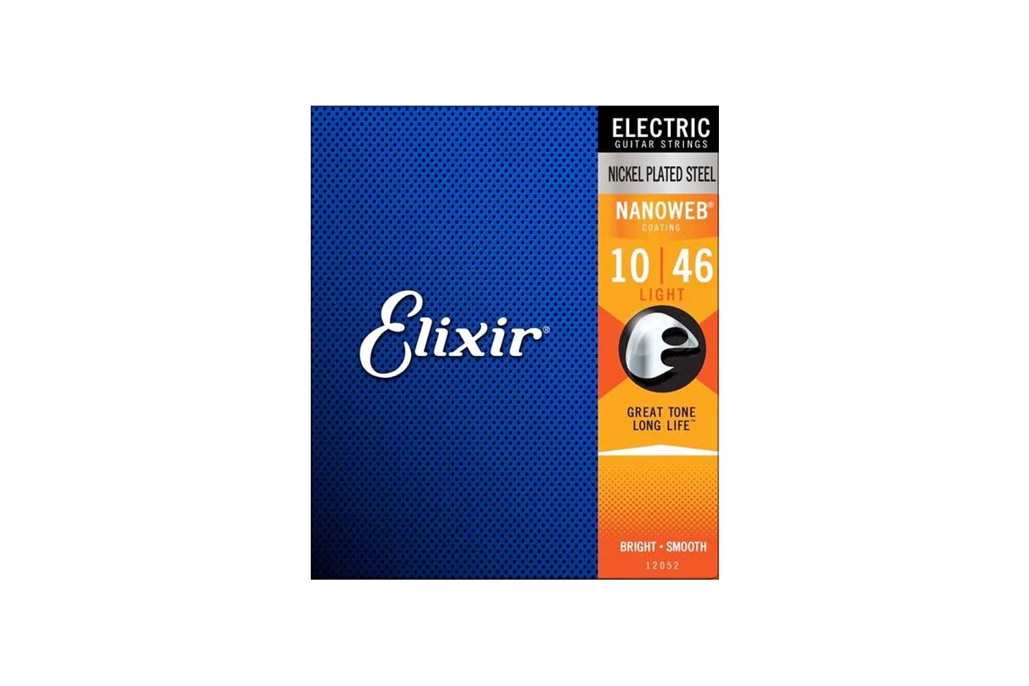Elixir 12052 Nanoweb Nickel Plated 010-046