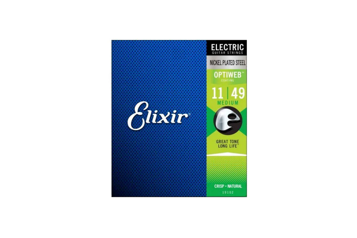 Elixir 19102 Elektrisch NPS Optiweb Medium 011-049 snarenset