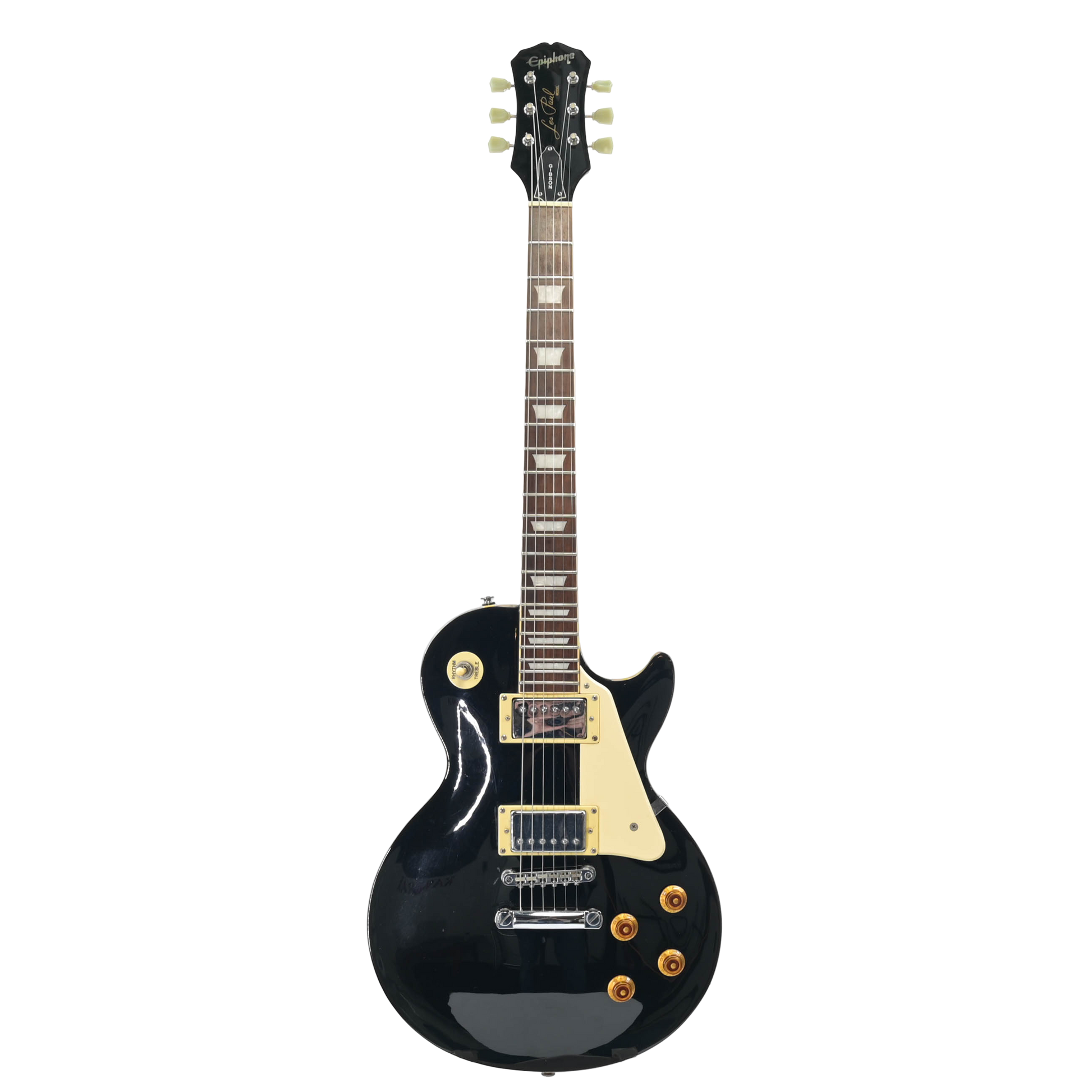 Epiphone Les Paul zwart Pre Owned
