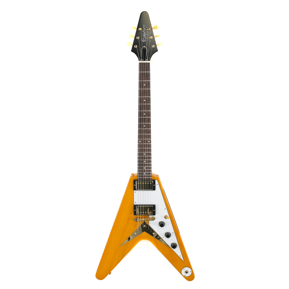 Epiphone '58 Korina Flying V Aged Natural (White Pickguard) 2023 (Pre-owned)
