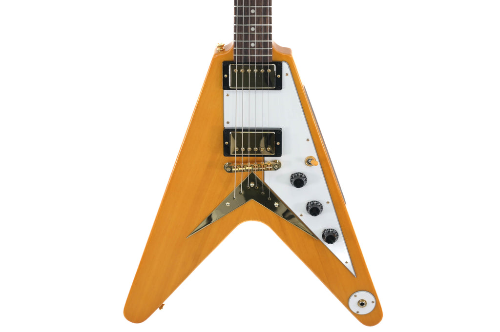 Epiphone '58 Korina Flying V Aged Natural (White Pickguard) 2023 (Pre-owned)