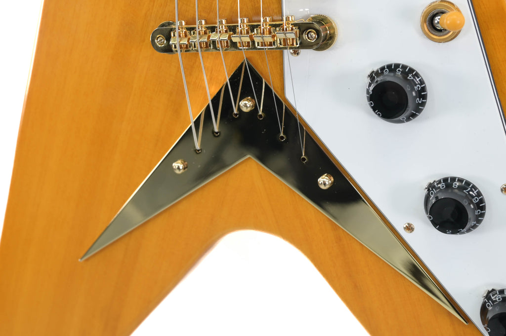 Epiphone '58 Korina Flying V Aged Natural (White Pickguard) 2023 (Pre-owned)