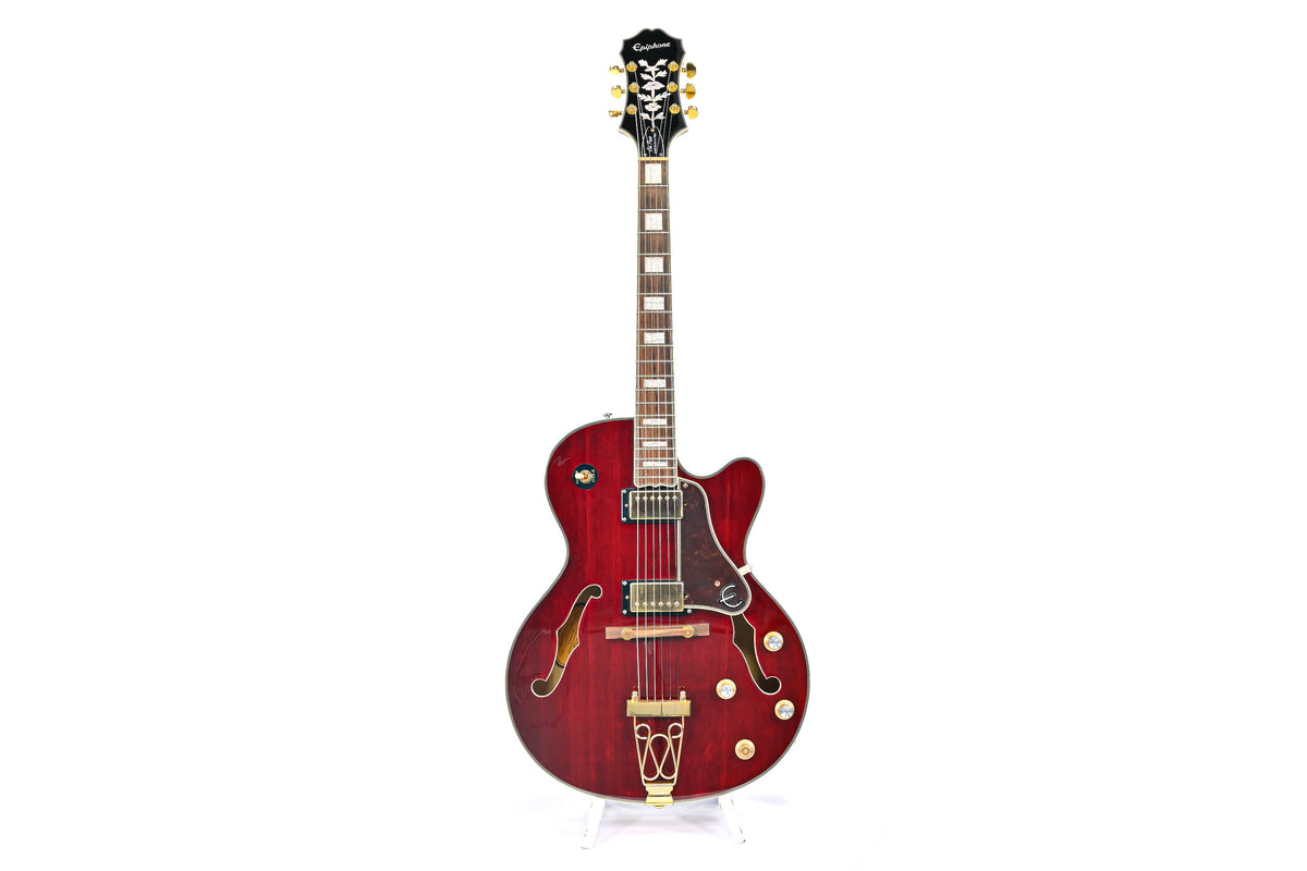 Epiphone Joe Pass Emperor II Pro 2018 - wine red Occasion