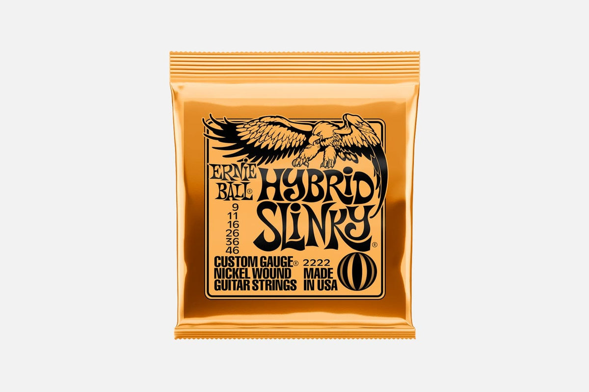 Ernie ball Hybrid Slinky 2222 nickel wound 009-046 (5284889591972)