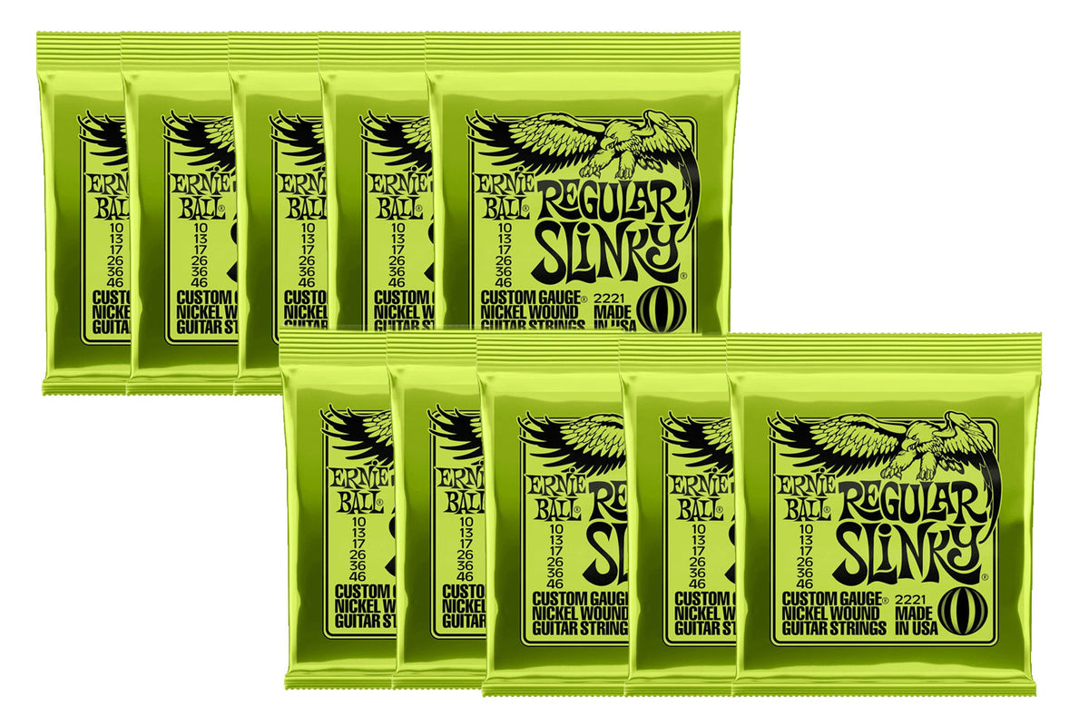 Ernie Ball Regular Slinky Multipack (10 stuks)