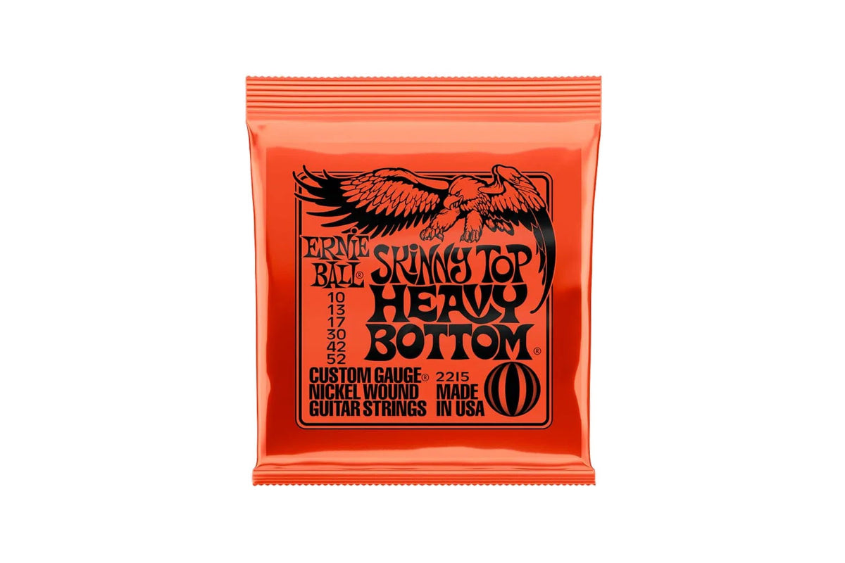 Ernie ball 2215 Skinny Top Heavey Bottom nickel wound Slinky 010-052