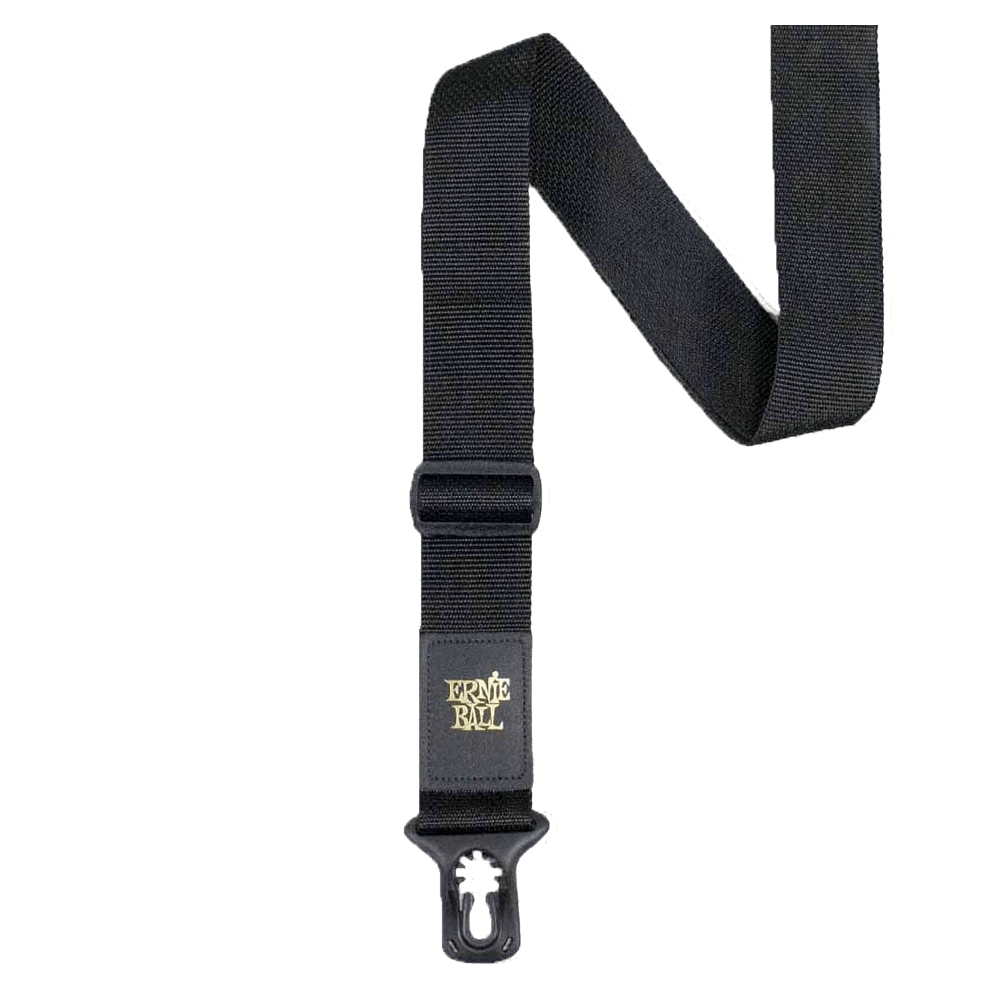 Ernie ball 4056 Polylock gitaarband Black