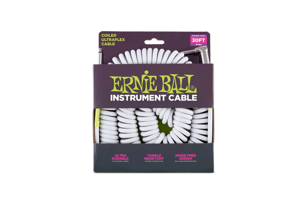 Ernie ball (9m) Krul Wit Jack/jack