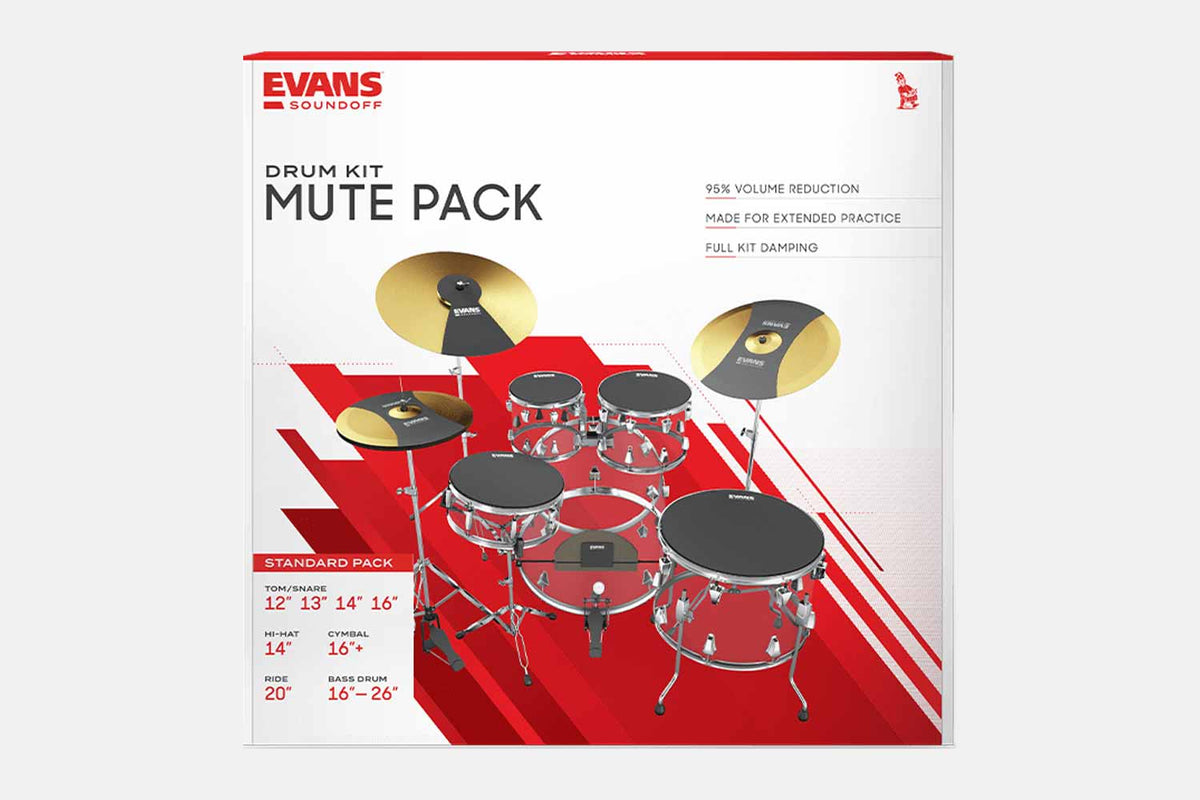 Evans Boxset Standard Sound Off dempmatten (5463673110692)