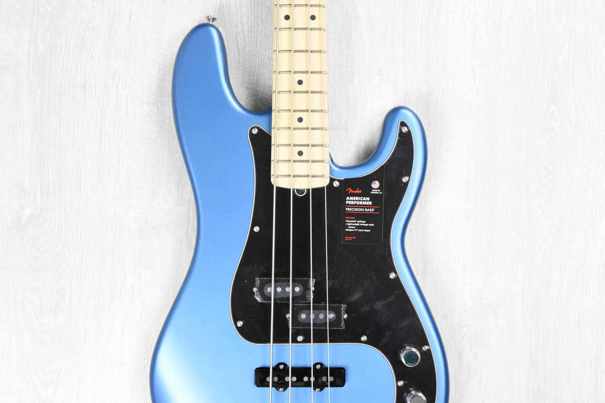 Fender American Performer Bass MN Lake Placid Blue