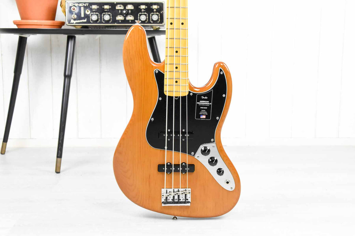 Fender American Professional II Jazz Bass Roasted Pine MN