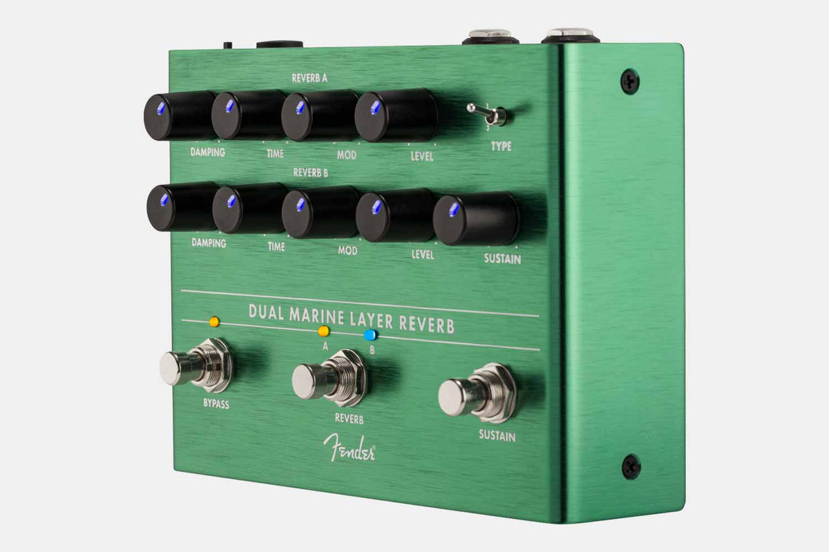 Fender Dual Marine Layer Reverb Effect Pedaal (5788809265316)