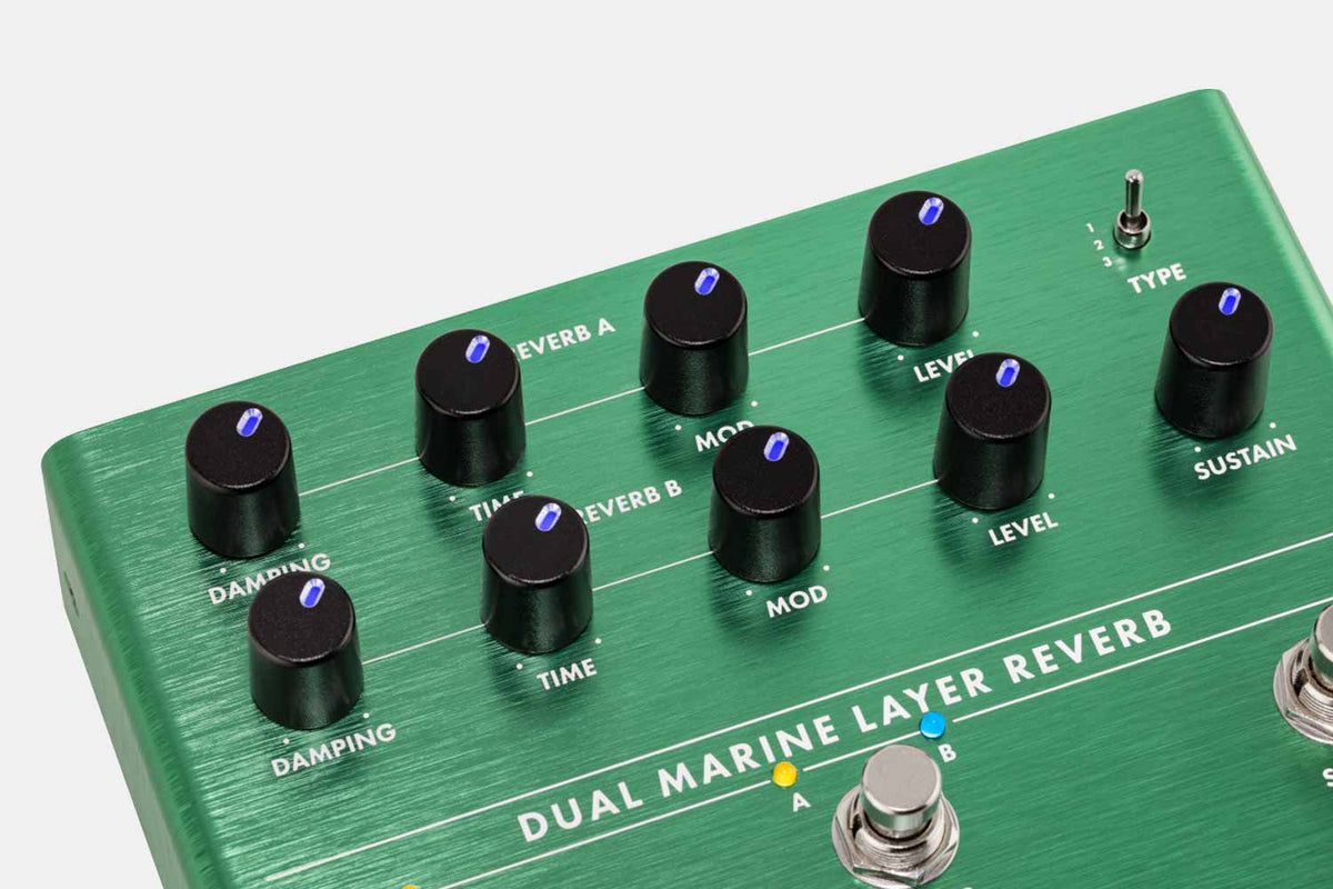 Fender Dual Marine Layer Reverb Effect Pedaal (5788809265316)