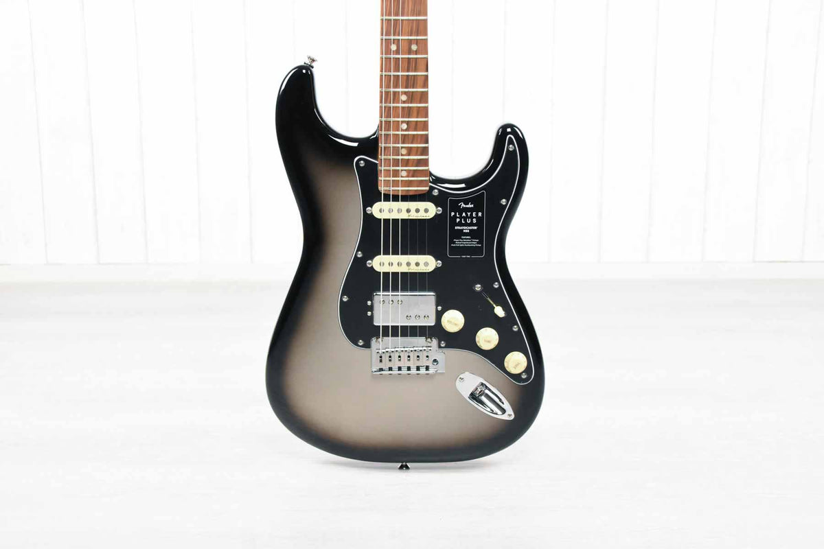 Fender Player Plus Stratocaster HSS Silverburst PF