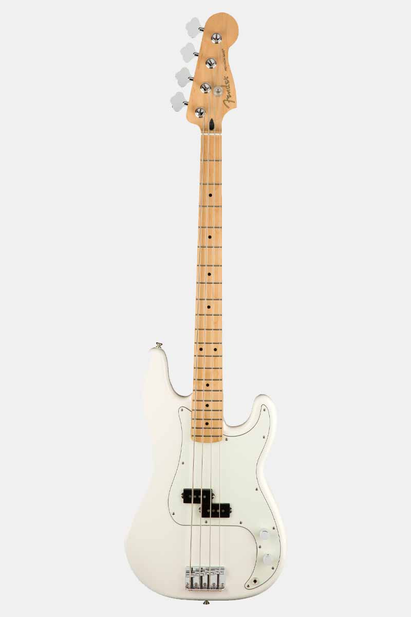 Fender Player Precision Bass MN Polar White (5399444357284)