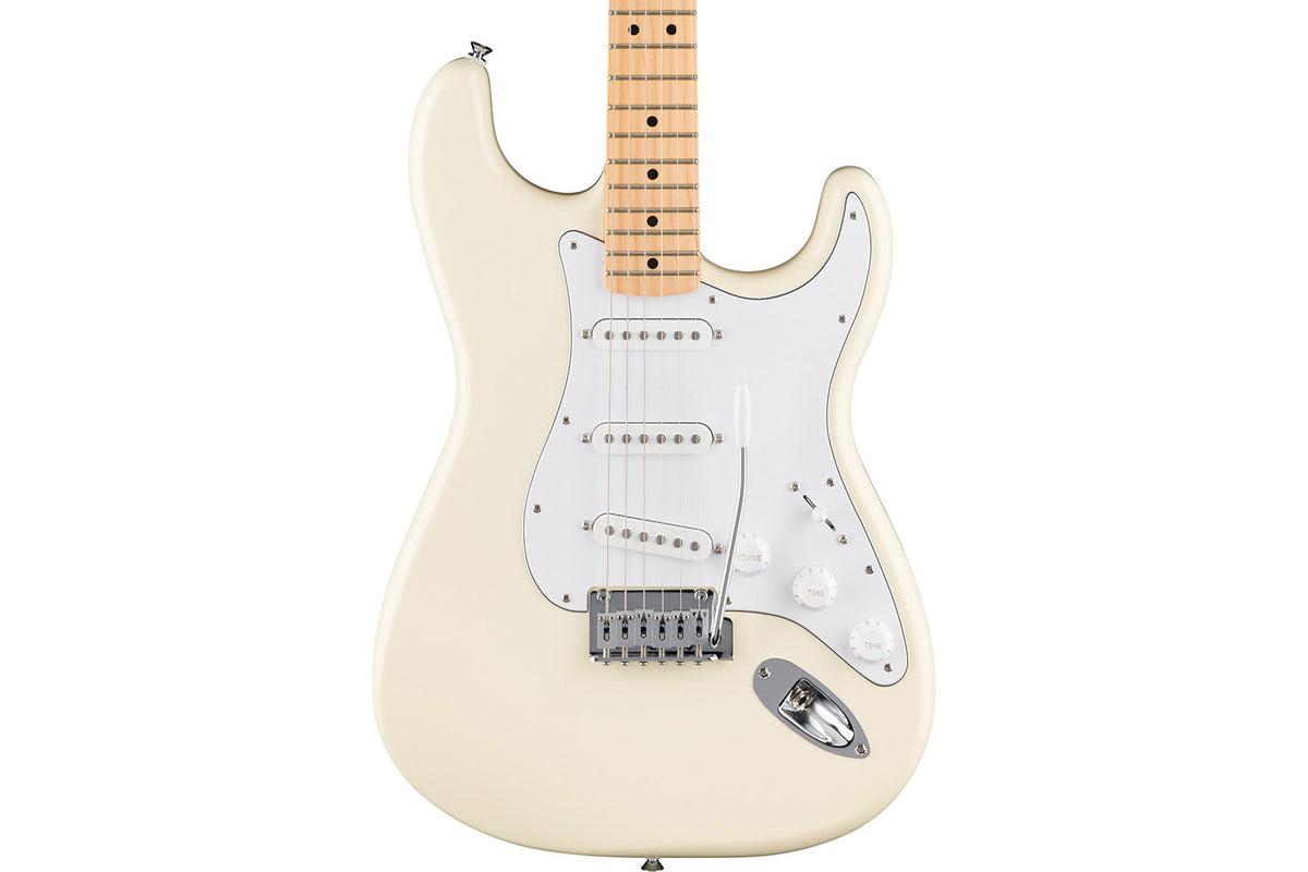 Fender Standard Stratocaster Olympic White  Maple Fingerboard