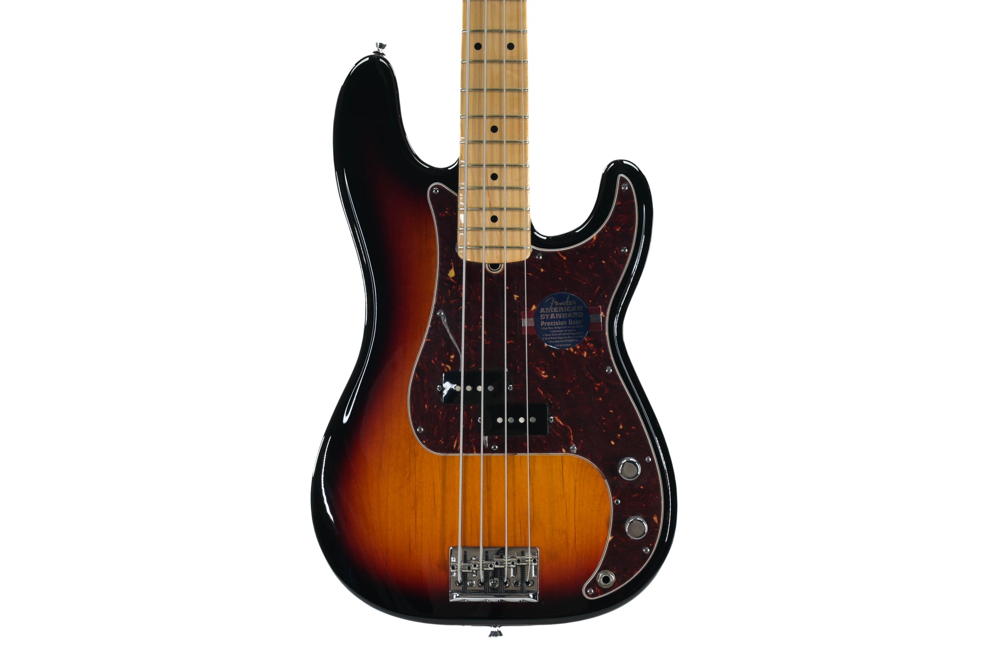Fender American Standard Precision Bass 3 tone sunburst 2012