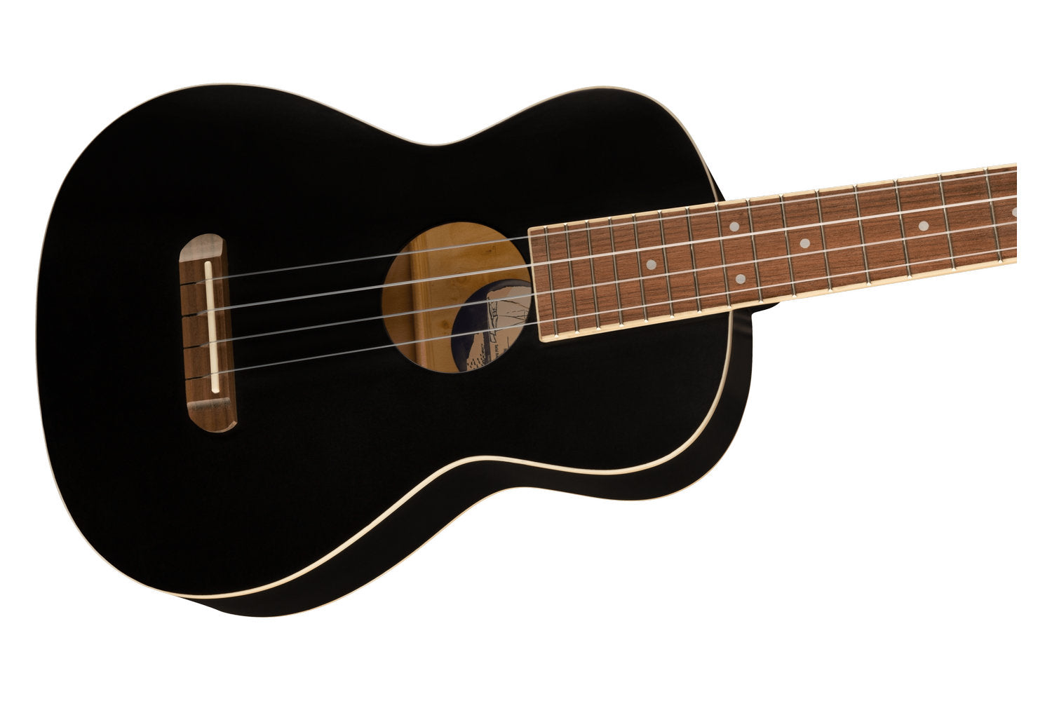 Fender Avalon Tenor Ukulele Black