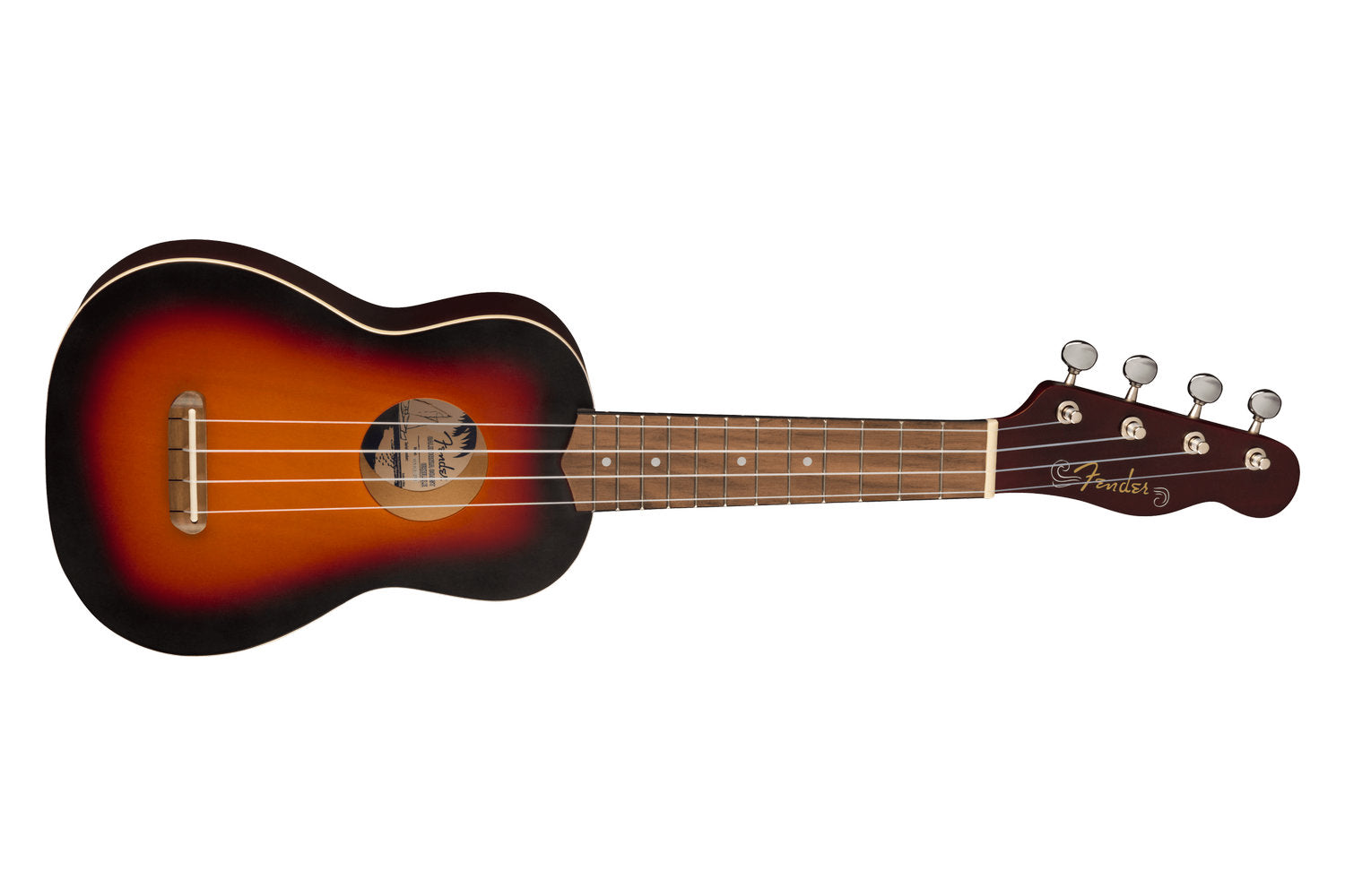 Fender Venice Sopraan Ukulele 2-Color Sunburst