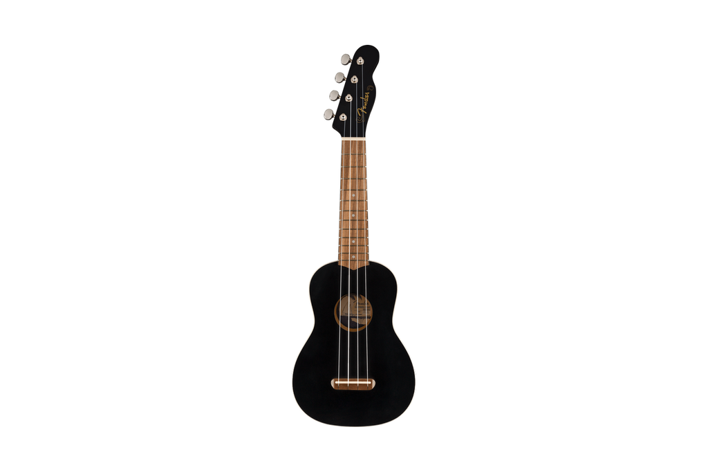 Fender Venice Sopraan Ukulele Black