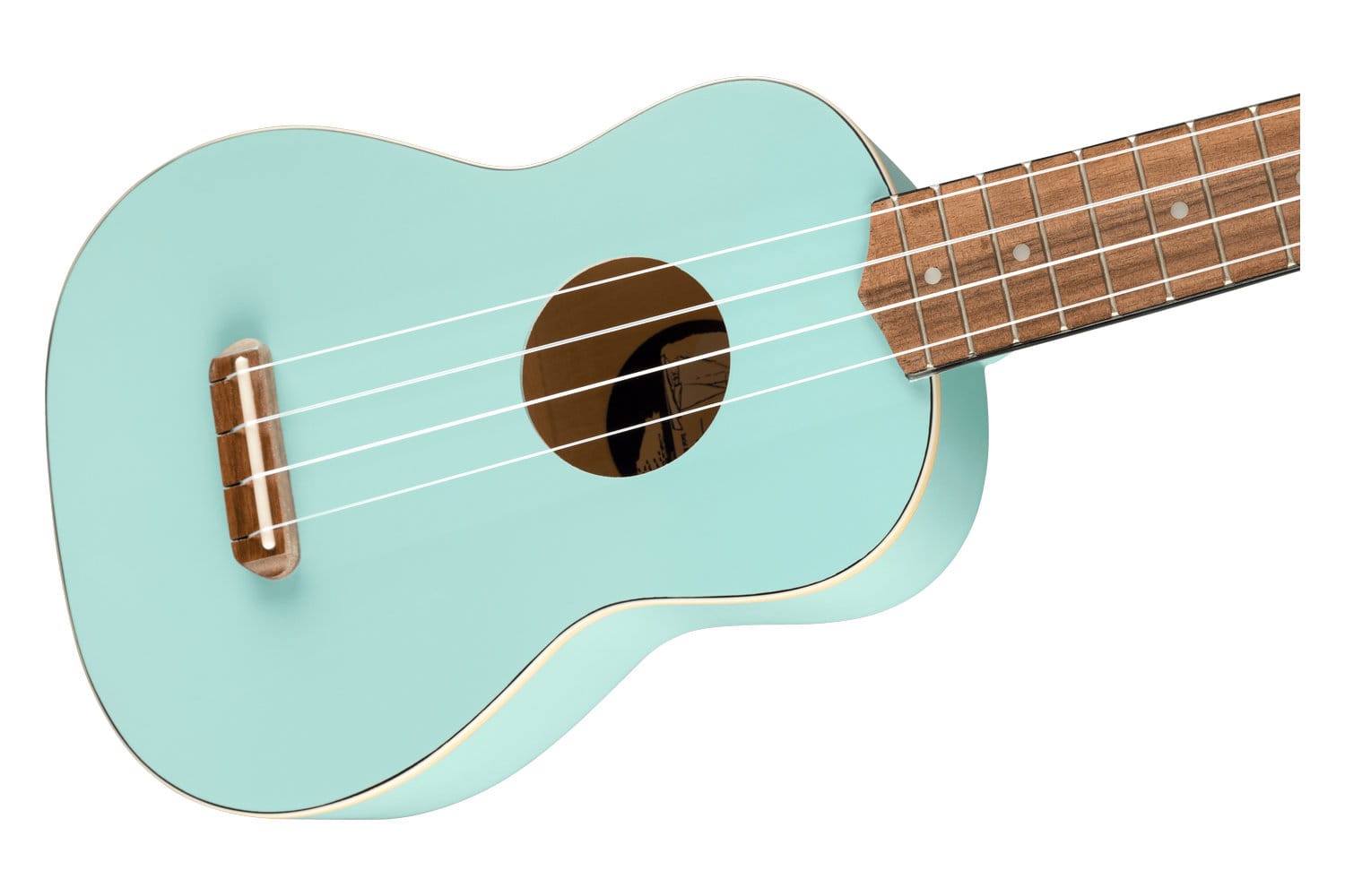 Fender Venice Sopraan Ukulele Daphne Blue