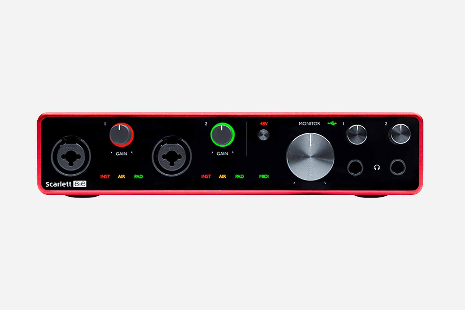 Focusrite Scarlett 3 8i6 USB Audio Interface (5364315750564)