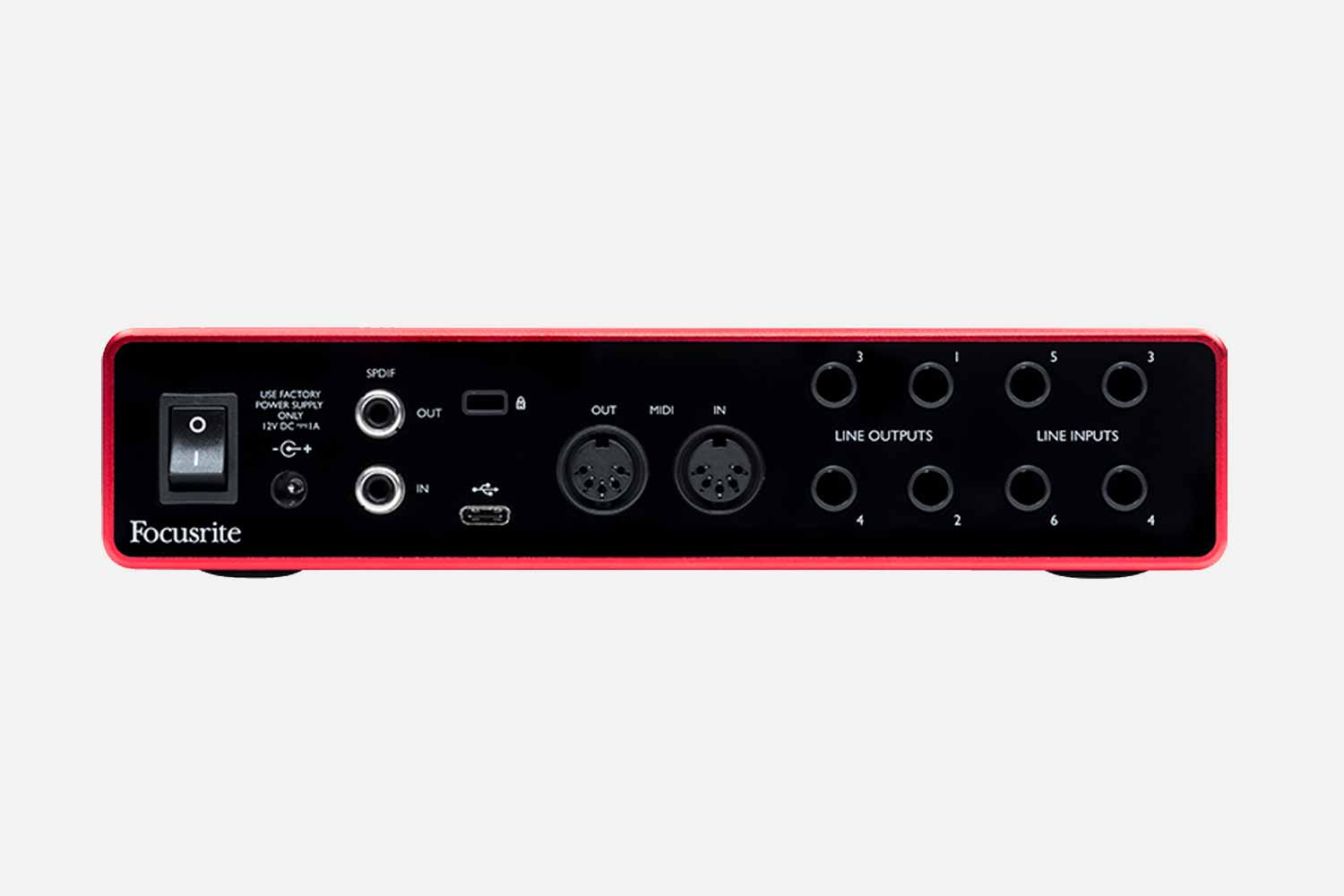 Focusrite Scarlett 3 8i6 USB Audio Interface (5364315750564)