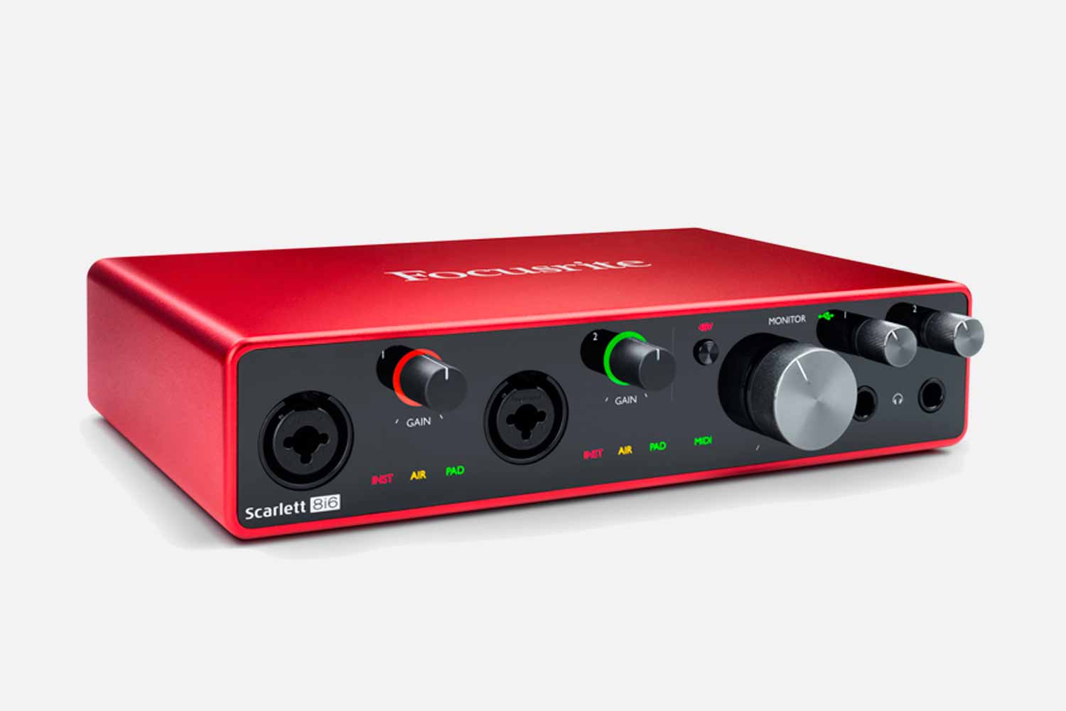 Focusrite Scarlett 3 8i6 USB Audio Interface (5364315750564)