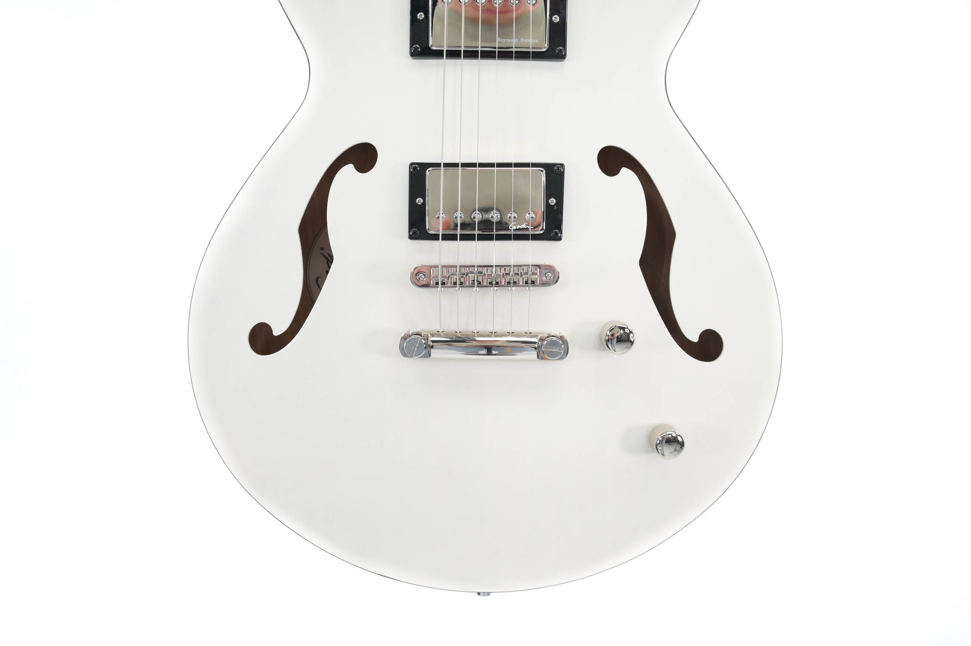 Godin Montreal Premiere HT Trans White (Pre-owned)