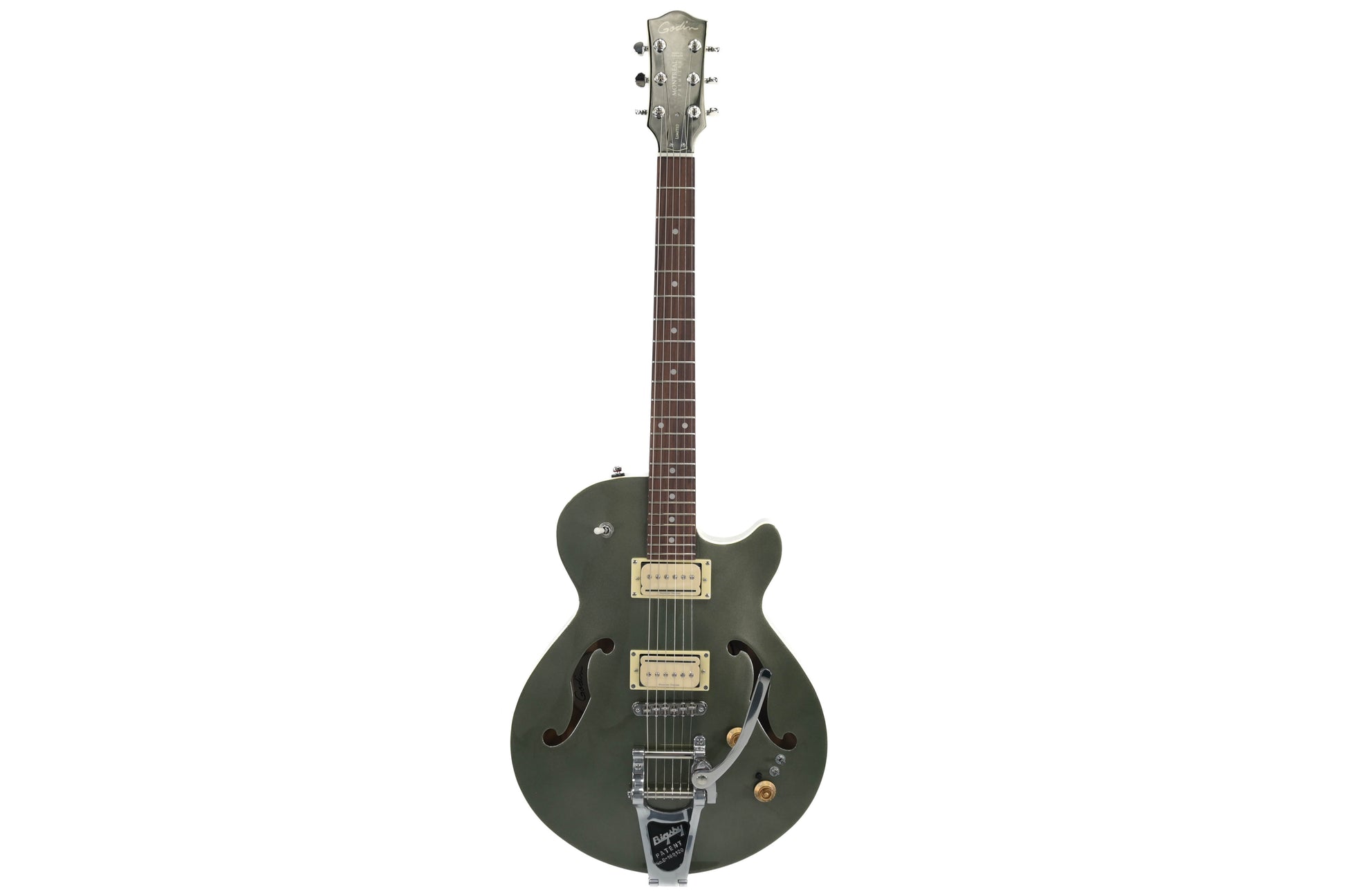 Godin Montreal Premiere Ltd Desert Green W/Bigsby (Pre-owned)