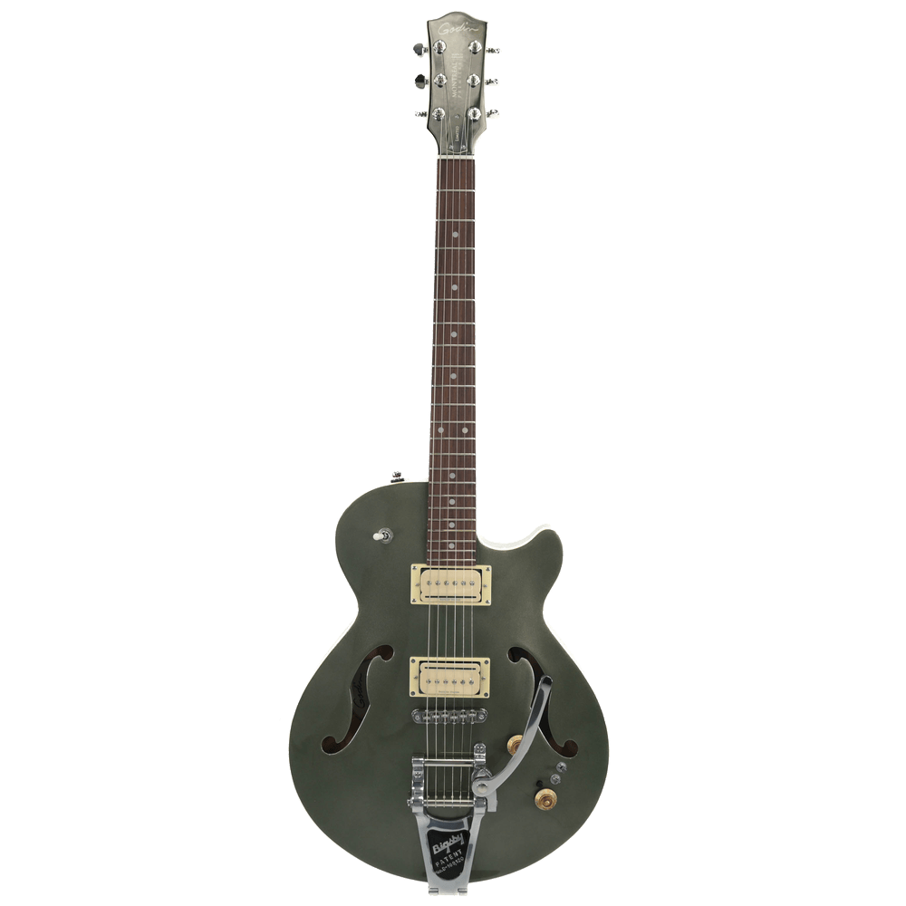 Godin Montreal Premiere Ltd Desert Green W/Bigsby (Pre-owned)